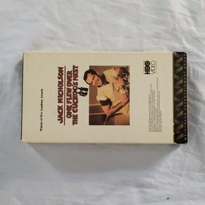One flew over the cuckoo's nest VHS